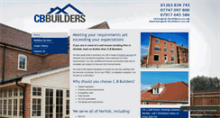 Desktop Screenshot of cb-builders.co.uk